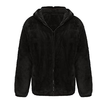 ジャケット・アウター Faux Fur Hoodie Duffle Coat cloud 61v-ZUxMmwL._AC_SY350_QL65_.jpg